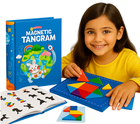 Tangram Magnetisch Boek (+3)