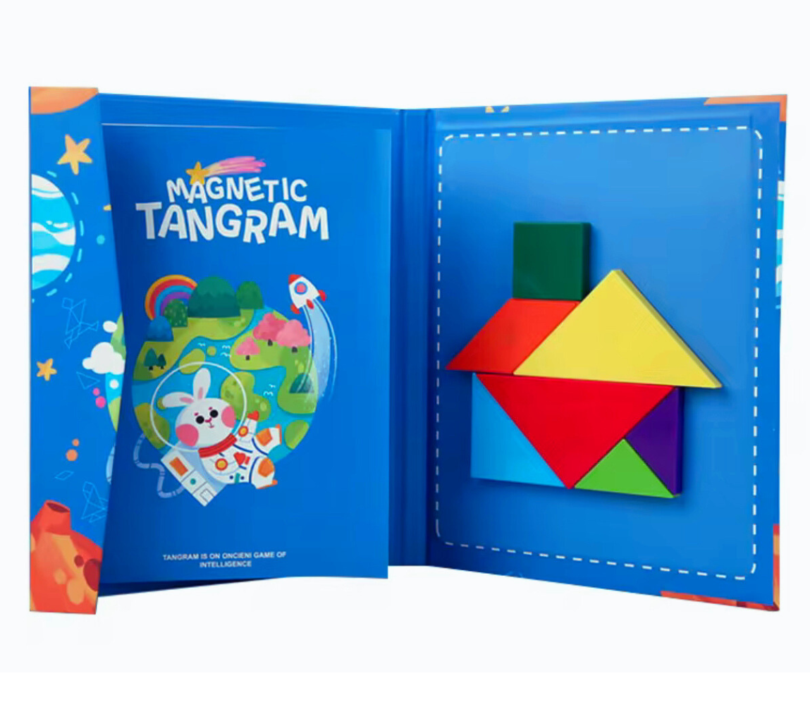 Tangram Magnetisch Boek (+3)
